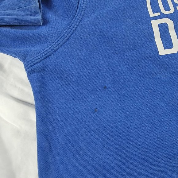 Nike Los Angeles Dodgers Adults Medium Blue Pullover Hoodie Sweater Baseball - Picture 7 of 12